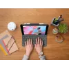 Logitech Slim Folio Tastaturhülle für iPad 10,2 Zoll (7., 8., 9. Generation) - Graphit - QWERTY UK Englisch