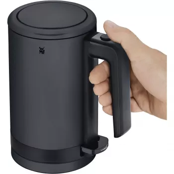 WMF KÜCHENminis Wasserkocher 0,8 L, 1800 W, Edelstahl, Schwarz
