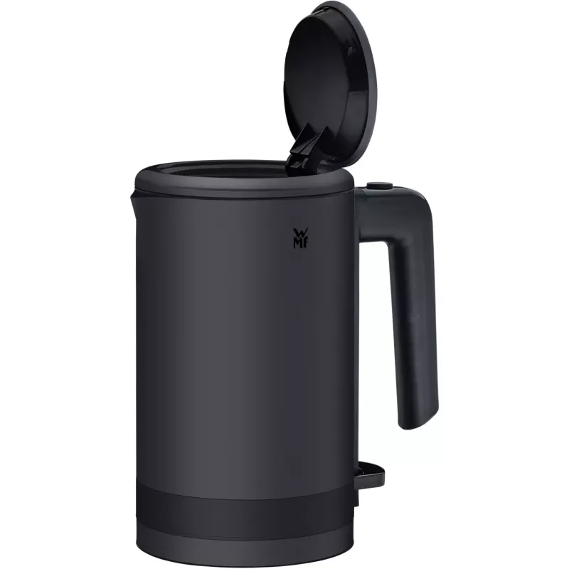 WMF KÜCHENminis Wasserkocher 0,8 L, 1800 W, Edelstahl, Schwarz
