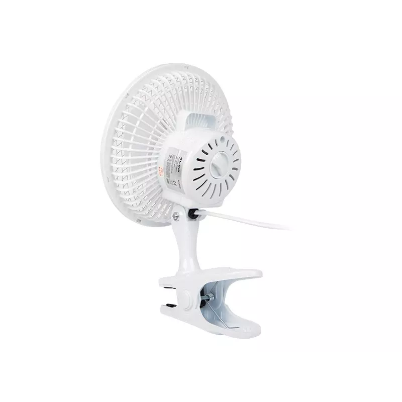 BLOW Tischventilator 6 inch / 15cm 2in1 Clip-Ventilator 25W Schwarz