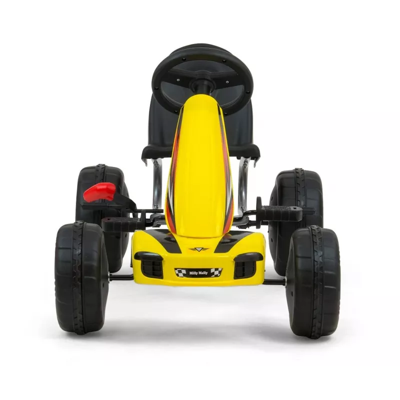 MILLY MALLY Pedal Go Kart Viper Yellow