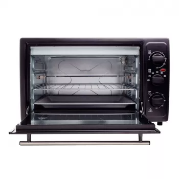 ELDOM PR500 Backofen 48L 2000W Schwarz/Silber