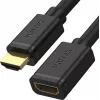 UNITEK HDMI-Verlängerungskabel 3m HDMI 2.0 Stecker auf Buchse 4K 60Hz Schwarz