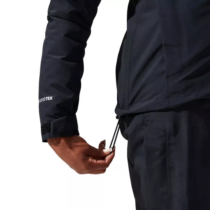 Berghaus Hillwalker Gore-Tex InterActive Jacket - Damenjacke, Größe M (Schwarz)