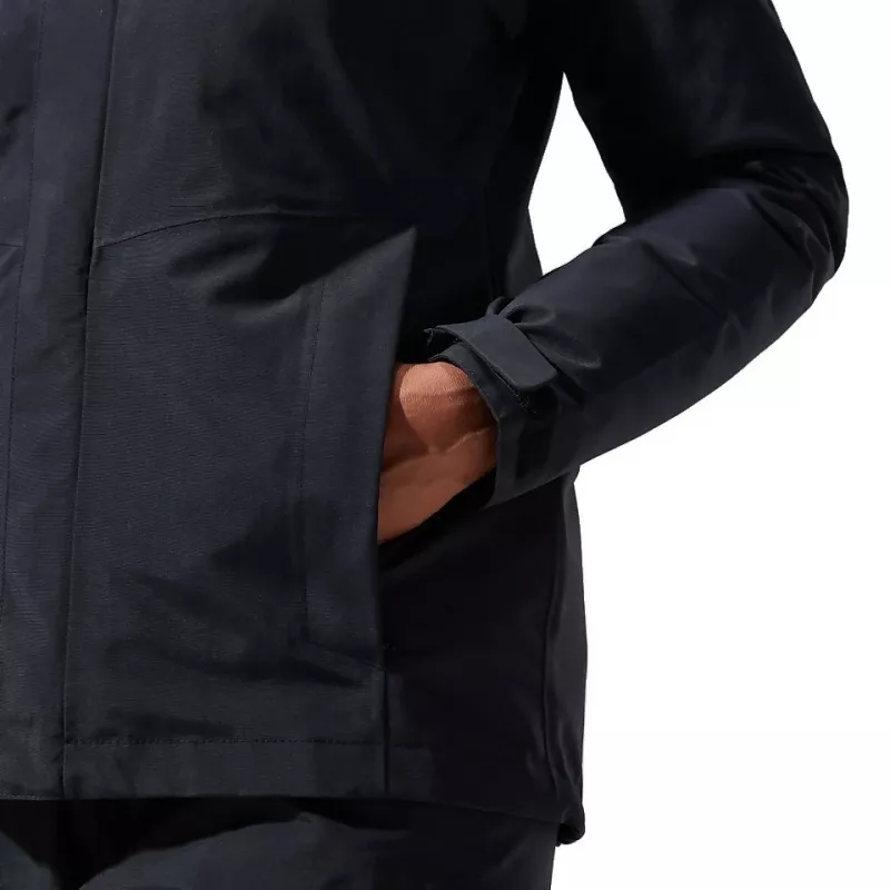 Berghaus Hillwalker Gore-Tex InterActive Jacket - Damenjacke, Größe M (Schwarz)