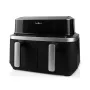 Nedis KAAF320BK Heißluftfritteuse Dual Basket 8,4 L 2600 W Digital-Touchscreen Schwarz