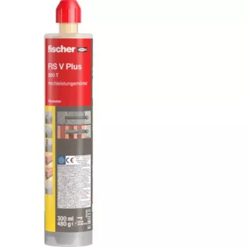 FISCHER Injection Mortar FIS V Plus 300 T (Grau, 1 Kartusche 300ml)