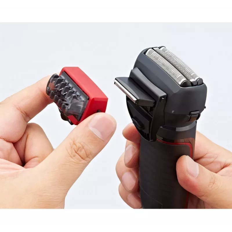Panasonic ES-LL41-K503 Nass-Trocken-Rasierer, 3-Klingen-Folie, Lithium-Ionen, 50 Minuten Laufzeit, Schwarz