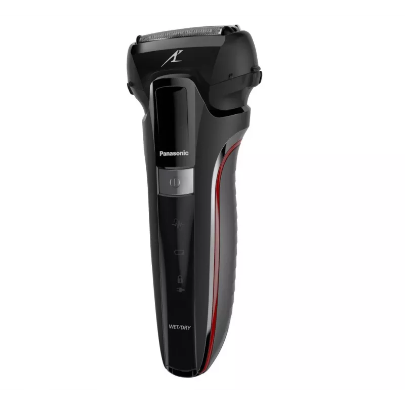 Panasonic ES-LL41-K503 Nass-Trocken-Rasierer, 3-Klingen-Folie, Lithium-Ionen, 50 Minuten Laufzeit, Schwarz