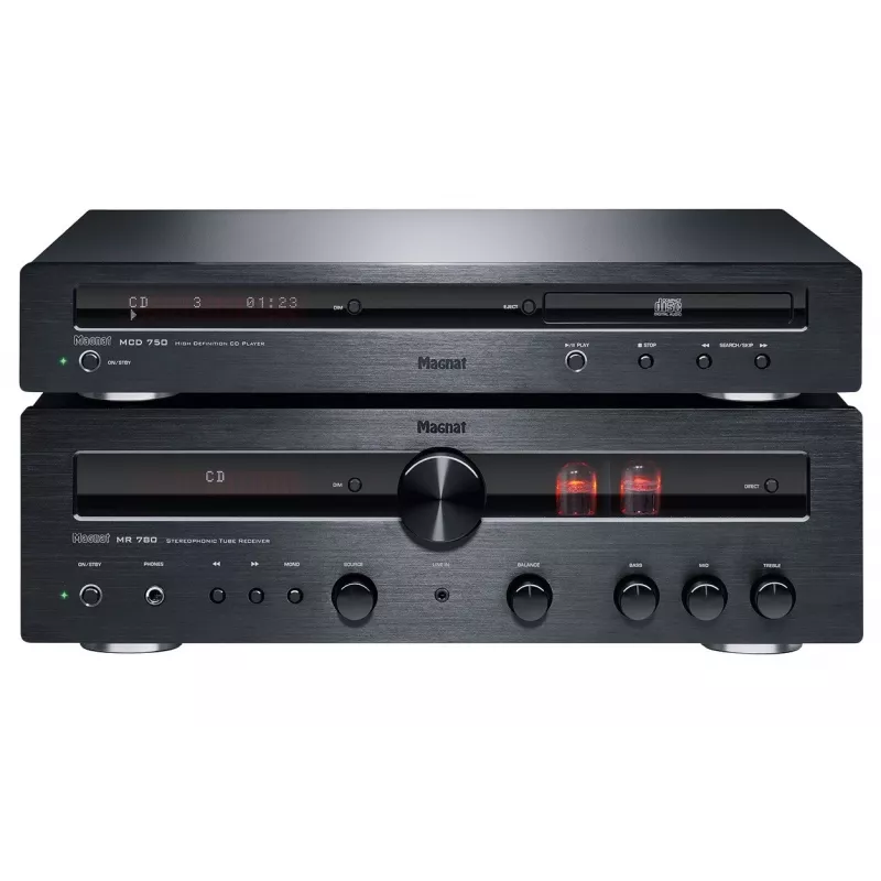 MAGNAT MR 780 Hybrid Stereo-Verstärker Schwarz