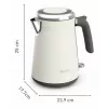 Tefal Loft Collection KI666AE0 Wasserkocher 1,7 L 2400 W Elfenbein