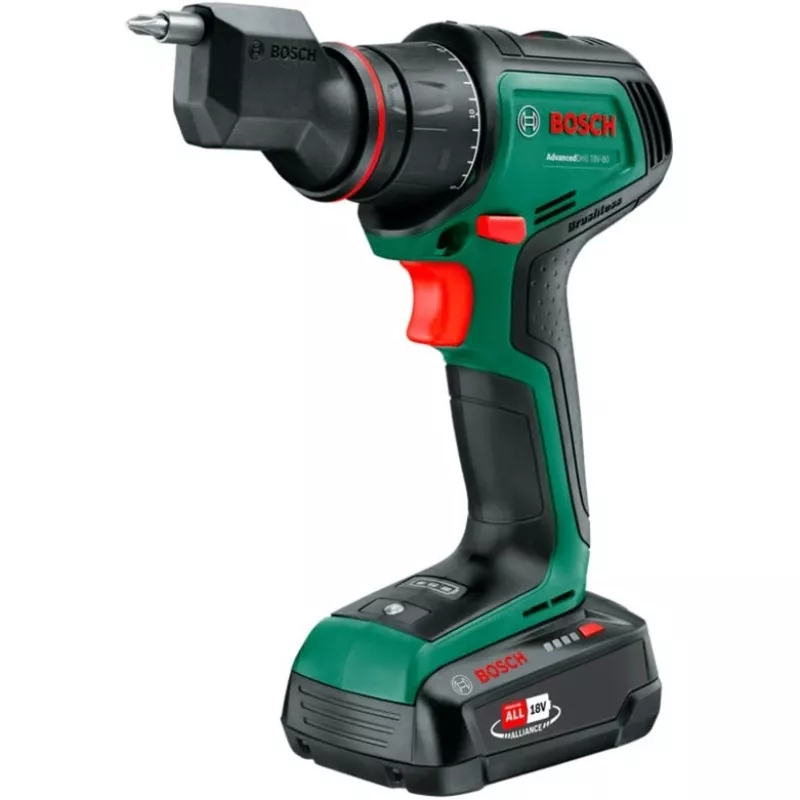Bosch Home and Garden AdvancedDrill 18V-80 QuickSnap Akku-Bohrschrauber 18,0 V (06039E2004)