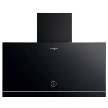 Whirlpool WHVA 62F LM K Wandhaube, 59,8 cm, 485 m³/h, mechanisch, LED, Schwarz