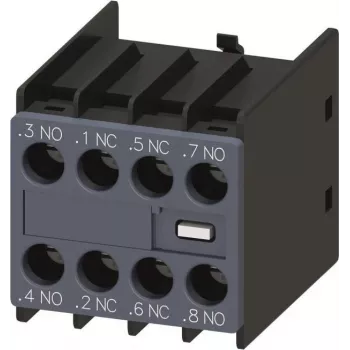 Siemens SIRIUS 3RH29 Hilfsschalterblock 2NO+2NC Schraubanschluss Frontmontage (3RH2911-1FB22)