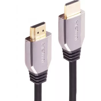 ShiverPeaks Ultra HDMI 2.1 Kabel 10K 1,5m Metallstecker Schwarz