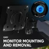 ONKRON G95-G Tischhalterung für 17-45 Zoll Monitore, Graphit