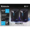 Defender Rocket 2.0 PC-Lautsprecher 6W LED USB Schwarz