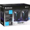 Defender Rocket 2.0 PC-Lautsprecher 6W LED USB Schwarz