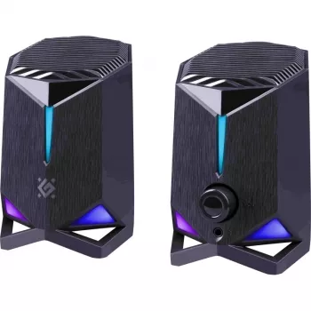 Defender Rocket 2.0 PC-Lautsprecher 6W LED USB Schwarz