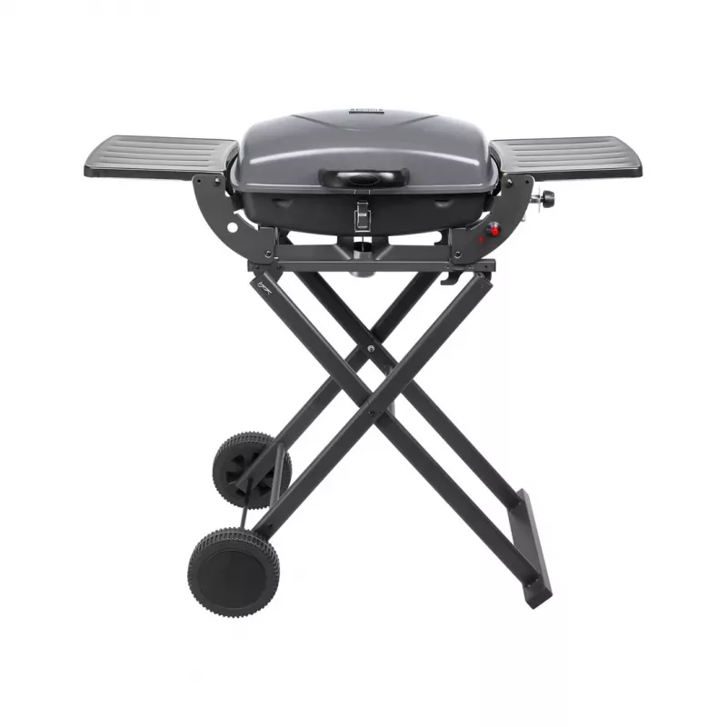 TEESA BBQ 1000 1-Brenner Gasgrill, tragbar, schwarz