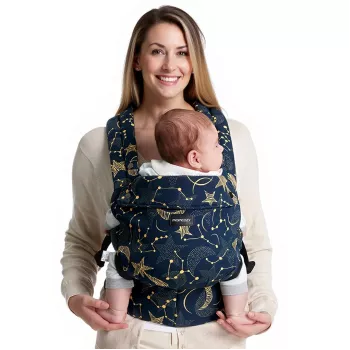MOMCOZY BC001 Babytrage Neugeborene bis Kleinkind Baumwolle Starry Night
