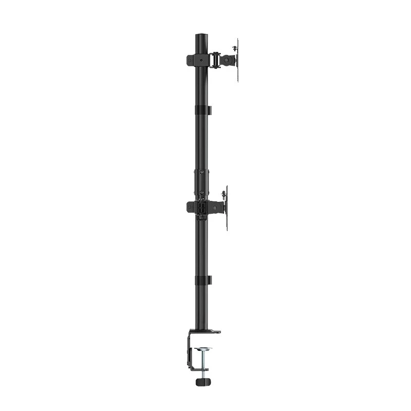 LOGILINK Triple Monitor Halterung für 17-27 Zoll Bildschirme, 10 kg pro Arm, Schwarz
