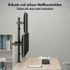 LOGILINK Triple Monitor Halterung für 17-27 Zoll Bildschirme, 10 kg pro Arm, Schwarz