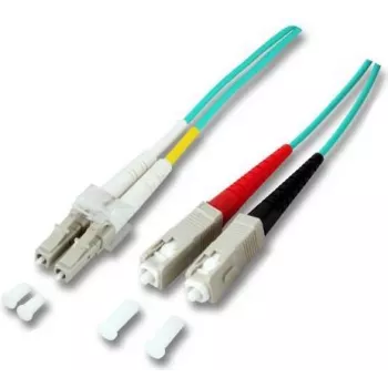 Lightwin LDP-50 LC-SC 20.0 OM3 Fiber Optic Patch Cable 20 m Blue