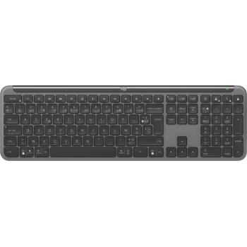 Logitech Signature Slim K950 Kabellose Tastatur - Vollgröße - AZERTY - Französisches Layout - Graphit