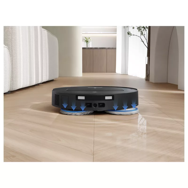 ECOVACS DEEBOT T50 OMNI Gen3 Saug- und Wischroboter, Schwarz, 8000 Pa Saugkraft, Auto-Entleerstation