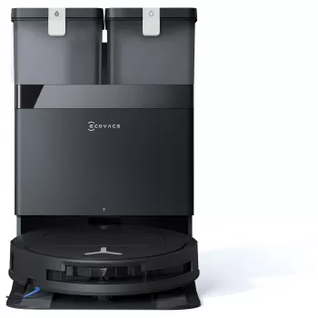 ECOVACS DEEBOT T50 OMNI Gen3 Saug- und Wischroboter, Schwarz, 8000 Pa Saugkraft, Auto-Entleerstation