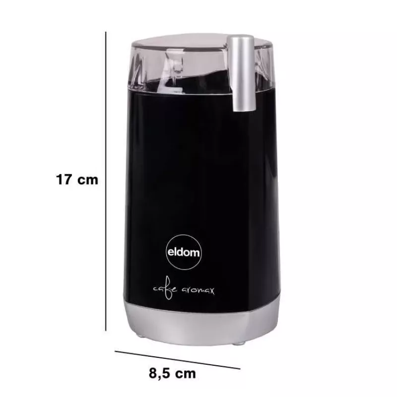 ELDOM MK40 Kaffeemühle Schwarz 150W Messermühle