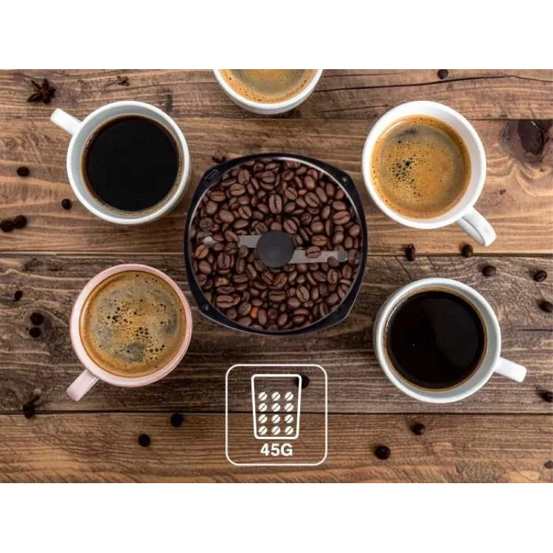 ELDOM MK40 Kaffeemühle Schwarz 150W Messermühle