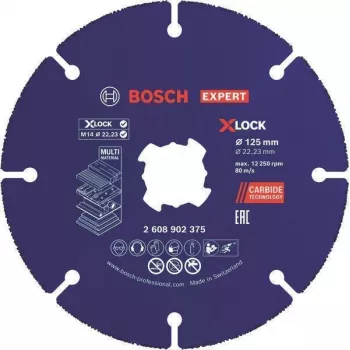 Bosch EXPERT Multi Material 2608902375 Carbide Cutting Disc 125x1.6x22.23mm, 1 Stück