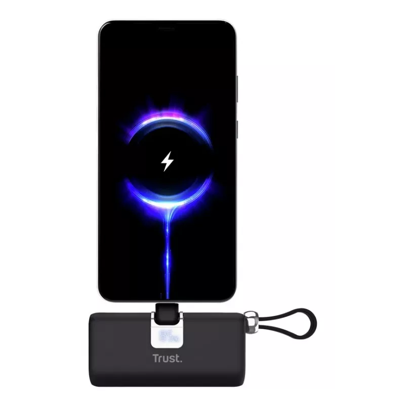 Trust Mobile Pacto Power Bank 5000 mAh Schwarz