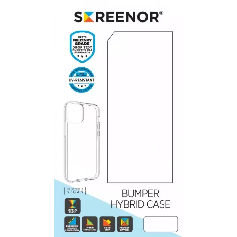 SCREENOR Bumper Case Transparent für Samsung Galaxy A17 / A17 5G