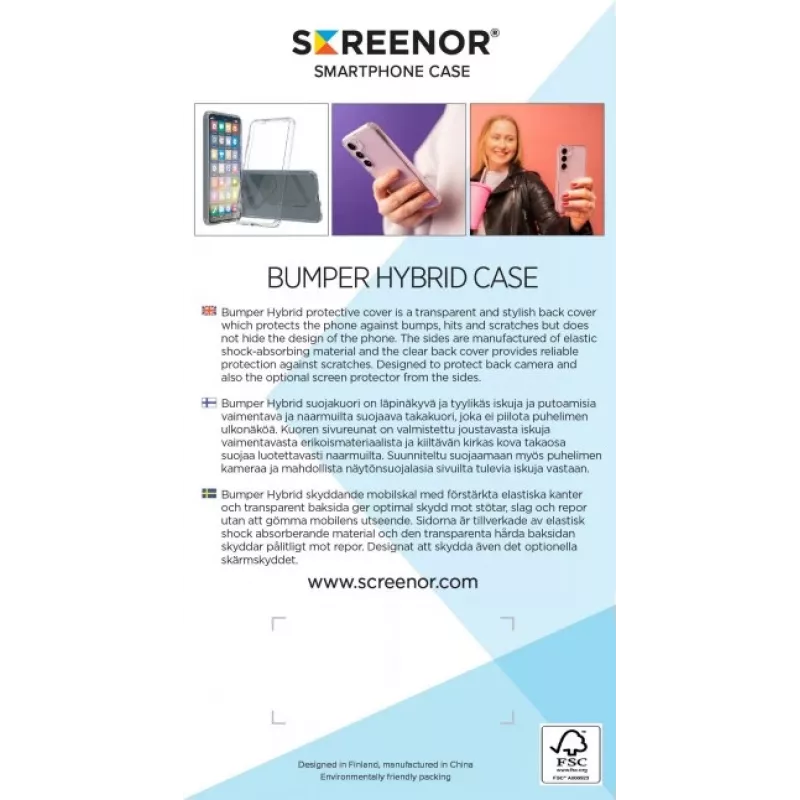 SCREENOR Bumper Case Transparent für Samsung Galaxy A17 / A17 5G