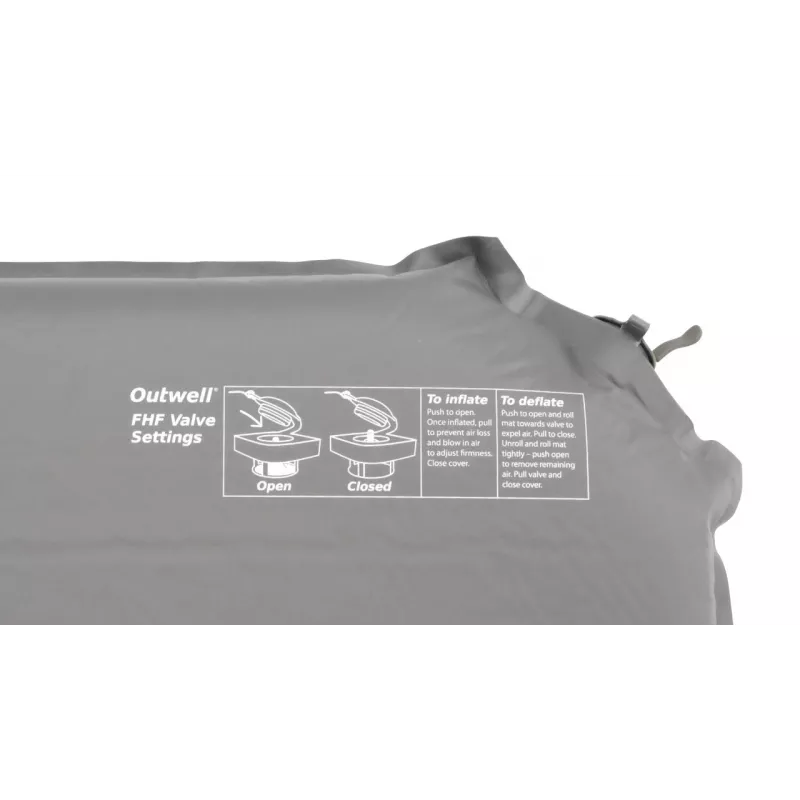 Outwell Sleepin Double Mat 30 mm Selbstaufblasende Isomatte für 2 Personen