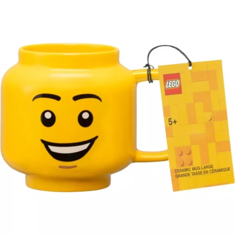 LEGO Keramikbecher Happy Boy Gelb 250 ml (41460806)