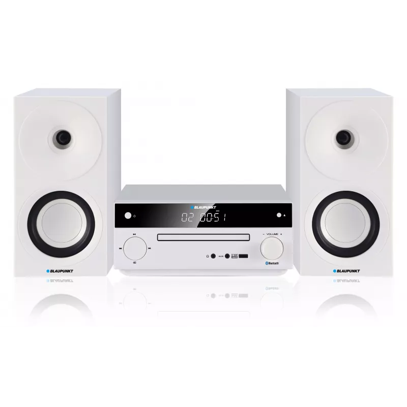 Blaupunkt MS30.2BT Edition Micro System mit Bluetooth, CD, USB, HDMI ARC, FM-Radio, 2x25W RMS, Schwarz