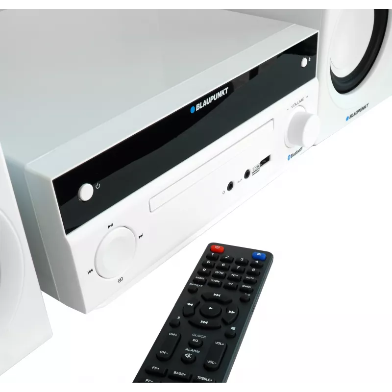 Blaupunkt MS30.2BT Edition Micro System mit Bluetooth, CD, USB, HDMI ARC, FM-Radio, 2x25W RMS, Schwarz