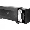 OWC Mercury Elite Pro Dual - Externes RAID-Gehäuse - 2 Schächte - 2,5/3,5 Zoll - SATA I/II/III - USB 3.1 Gen 1 & eSATA - Aluminium - Schwarz