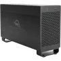 OWC Mercury Elite Pro Dual - Externes RAID-Gehäuse - 2 Schächte - 2,5/3,5 Zoll - SATA I/II/III - USB 3.1 Gen 1 & eSATA - Aluminium - Schwarz