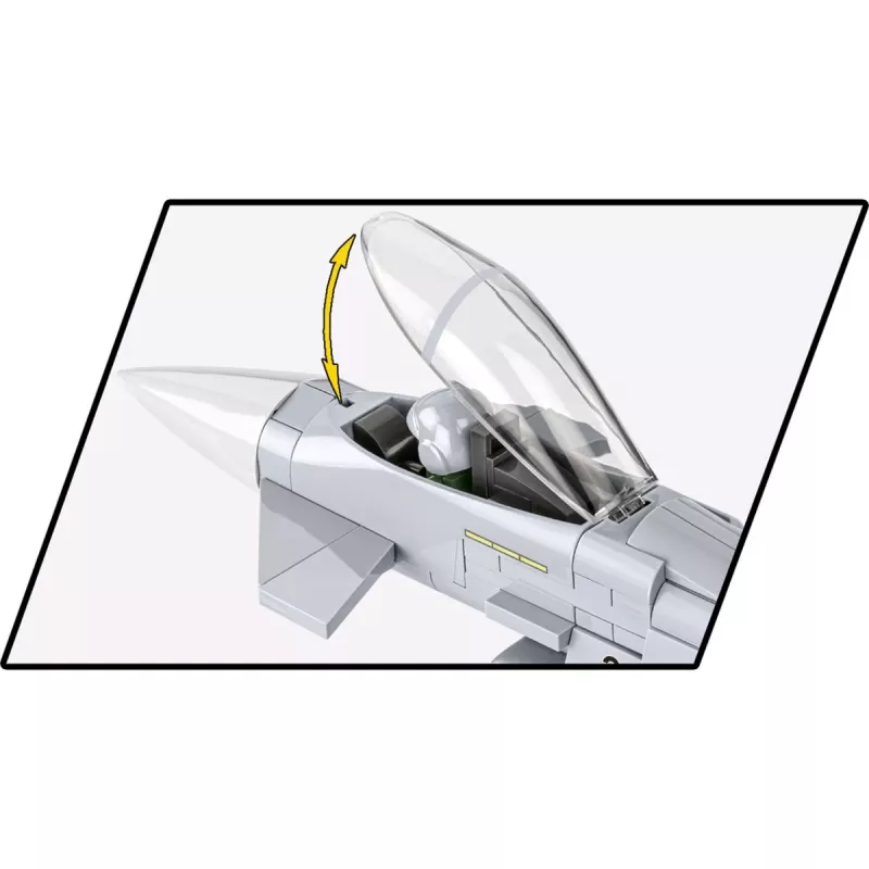 COBI Eurofighter Typhoon Bausteine Modellbausatz 1:48 Maßstab 455 Teile