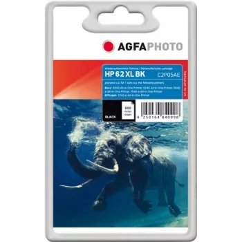 AGFAPHOTO APHP62BXL No.62XL C2P05AE Schwarz Remanufactured Druckerpatrone