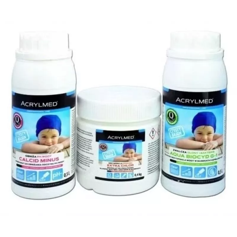 Acrylmed Water Care Kit - Small Pool