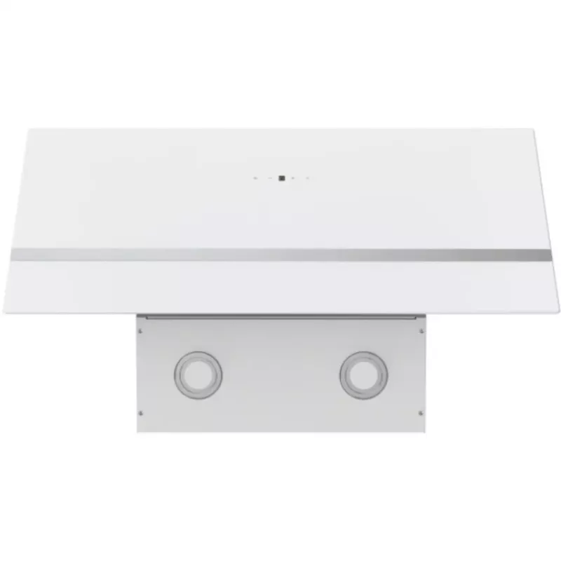 RESPEKTA CH 24080 WM Wandhaube, Weiß, 80 cm