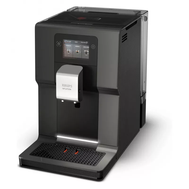 KRUPS Intuition Preference EA872B10 Vollautomatische Kaffeemaschine mit Cappuccino-Zubereiter, 15 bar, Schwarz