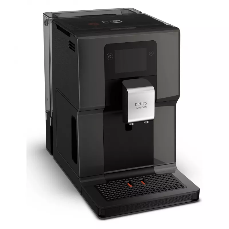 KRUPS Intuition Preference EA872B10 Vollautomatische Kaffeemaschine mit Cappuccino-Zubereiter, 15 bar, Schwarz