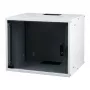 EFB Elektronik BASIC 19-Zoll Wandgehäuse Netzwerkschrank 6U, 450mm Tiefe, Flat Pack, Weiß (RAL 9010)